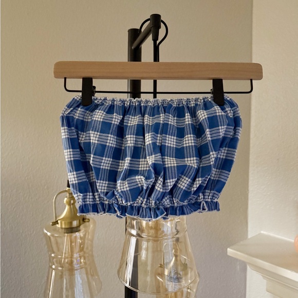 Tops - Hawaiian Palaka Crop Top